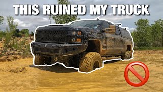 Offroading in my HUGE Lifted Duramax