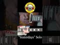 Yesterdays Guitar Solo - Guns N&#39; Roses