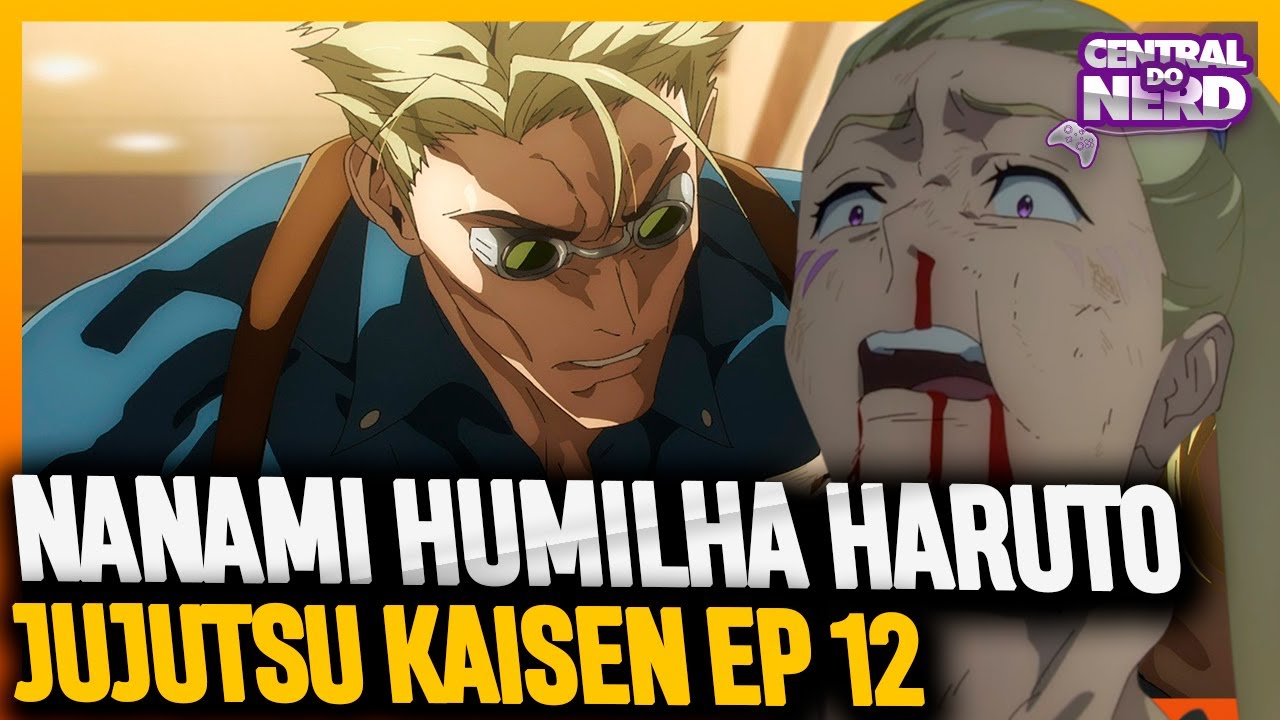 Jujutsu kaisen 2 temporada Nanami vs Haruta #anime #novosanimes #juj