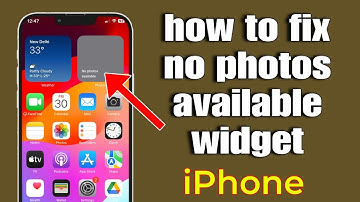 How to Fix No Photos Available Photos Widget | No Photos Available Widget iPhone/No photos available