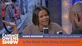 Candace Owens Debates Black Lives Matter Activist Hawk Newsome Over Voter ID