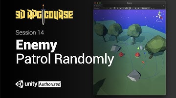Unity3D RPG游戏开发教程|Core核心功能:14 Patrol Randomly 随机巡逻点