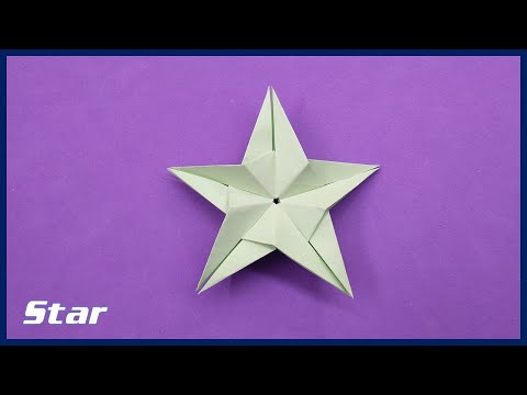 Video Origami Paper Star Tutorial Step by Step | Gấp ngôi... - youtube