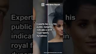 Prince William's Bold Message to Meghan Markle and Prince Harry #breakingnews #usa