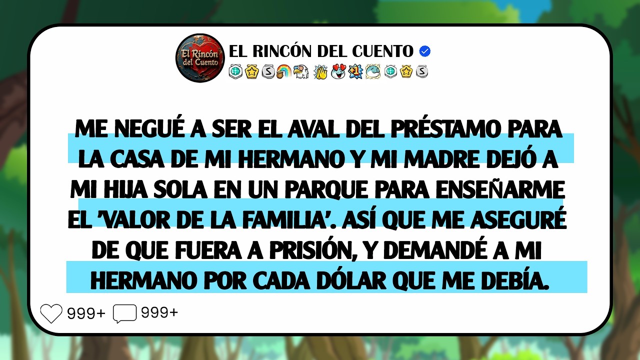 Me negué a ser el aval del préstamo hipotecario de mi hermano y mi madre dejó mi …