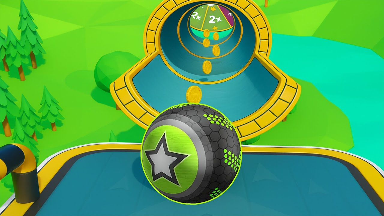 Going Balls, SpeedRun, Going Balls Portal Run Gameplay Max Levels Level 74