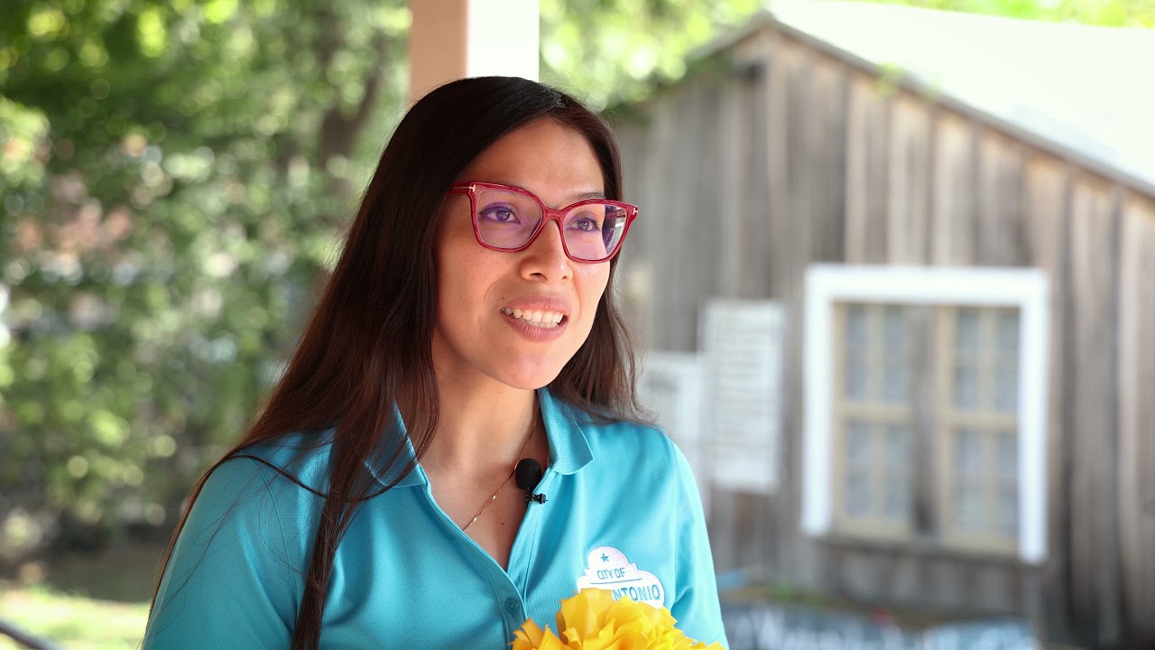 Beautiful altars filled with marigolds created from donated compost for Dia de los Muertos.