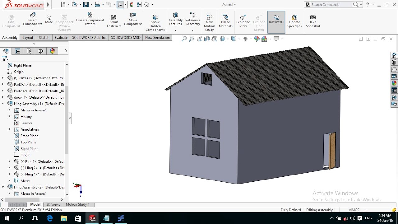 solidworks house model download