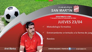 ARIEL MARTOS   ENTRENAMIENTO ORIENTADO A LA FORMA DE JUEGO