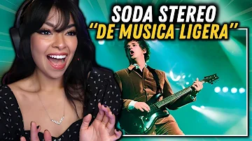 First Time Reaction To SODA STEREO - "De Música Ligera" | SINGER REACTS
