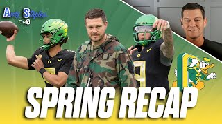 Oregon Spring Football Recap 2024 | Dan Lanning leading Ducks into Big Ten with Dillon Gabriel at QB