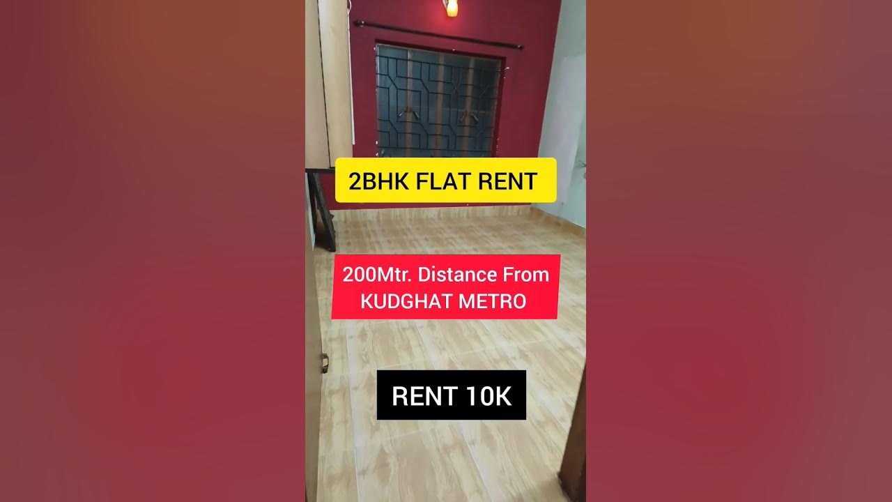 2 BHK FLAT RENT AVAILABLE IN KUDGHAT METRO NEAR ☎️7003801327 flat