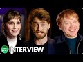 HARRY POTTER: RETURN TO HOGWARTS | Daniel Radcliffe, Emma Watson & Rupert Grint Interview
