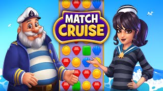 Match Cruise: Match3 Adventure (by Plazma) IOS Gameplay Video (HD) screenshot 1