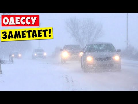 ОДЕССУ ЗАМЕТАЕТ ⛄