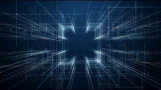 Geometric Grid AI Background for Business Videos