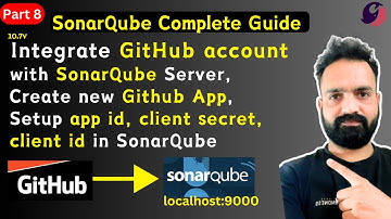 08- GitHub Integration with SonarQube Step by Step