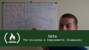 Maths for Programmers: Sets (The Universe & Complements (Examples))