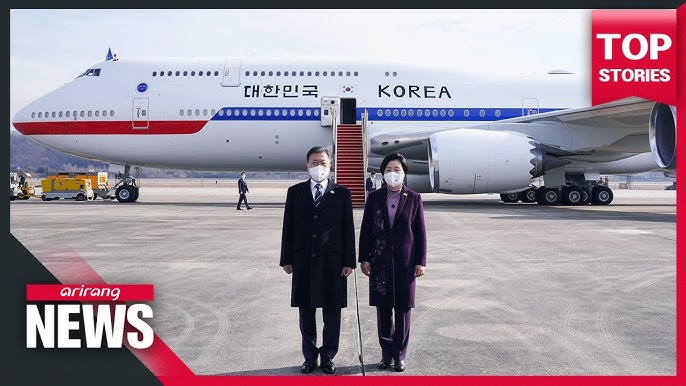 S. Korea replaces presidential plane - YouTube