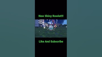 New #shiny Rowlet #pokemon #pokemonscarletandviolet #shorts #viral