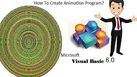 How to create an Animation Program in VB 6.0