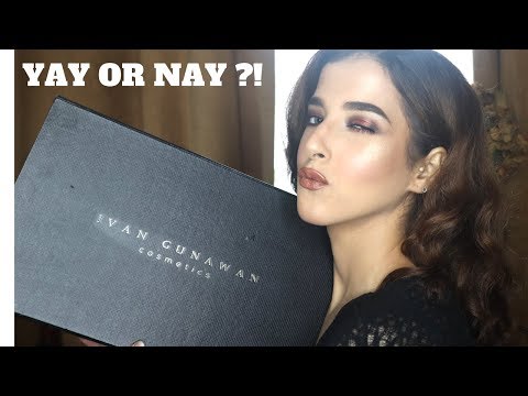 One Brand Makeup Tutorial with Inez Palette Cosmetics - LUXURY PACK SERIES Review + First Impression. 