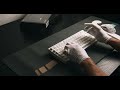 Womier SK75 ISO-DE / Womier POM Mint Blizzard / Stock Keycaps