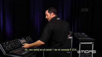 MIDAS M32 Tutoriales en español: 15  Conectar la DL32