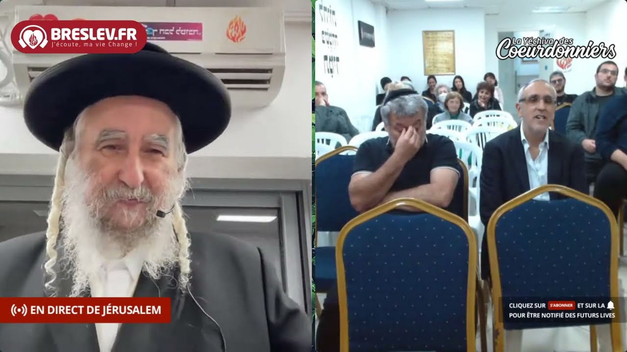 Conférence au Centre Breslev de Ashdod  💕(15/11/22) 💓