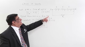 Class 12th – Cells in Series | Current Electricity | Tutorials Point