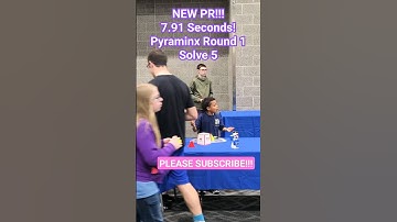 NEW PYRA PR!!! 7.91 Seconds! Utah Ice Cubing 24