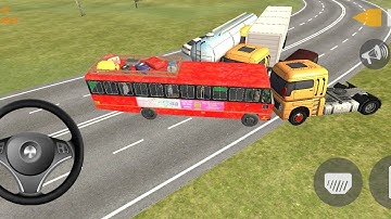 Indian Sleeper Bus Simulator 3D Game - New Update2024 - Android Gameplay