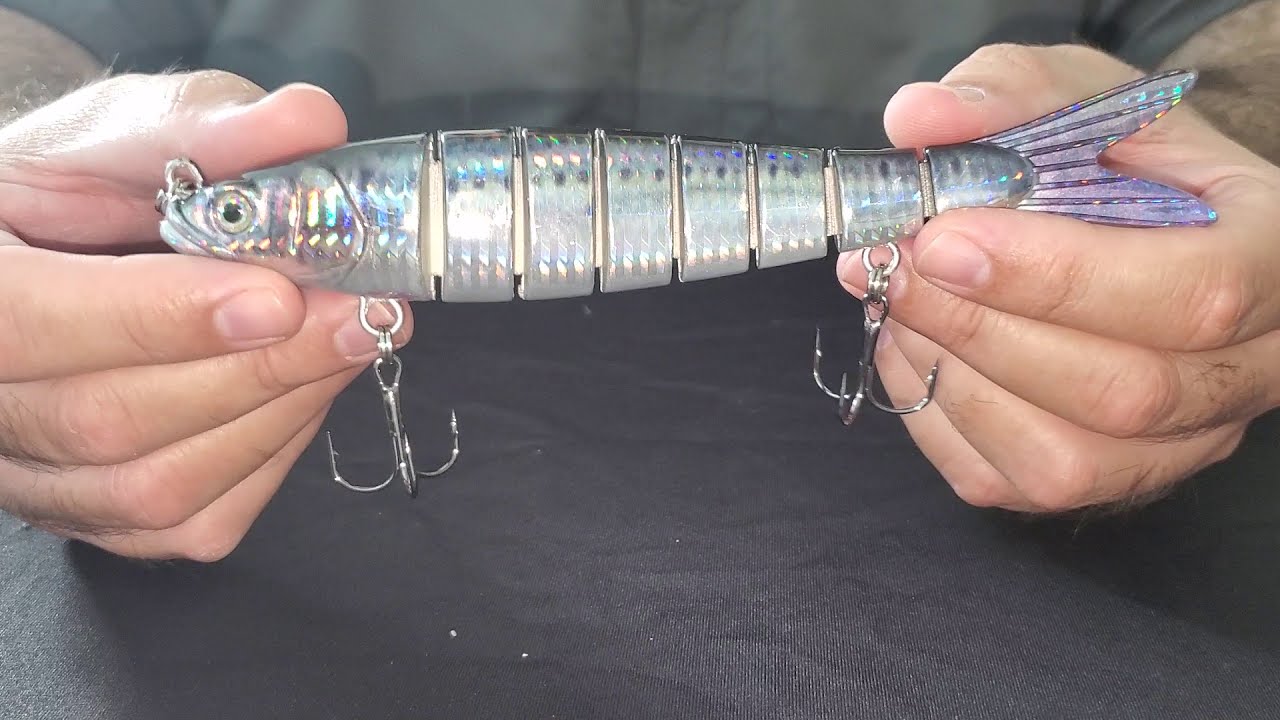 7.2 Spanish Sardine Motion Minnow Swimbait Lure Info 