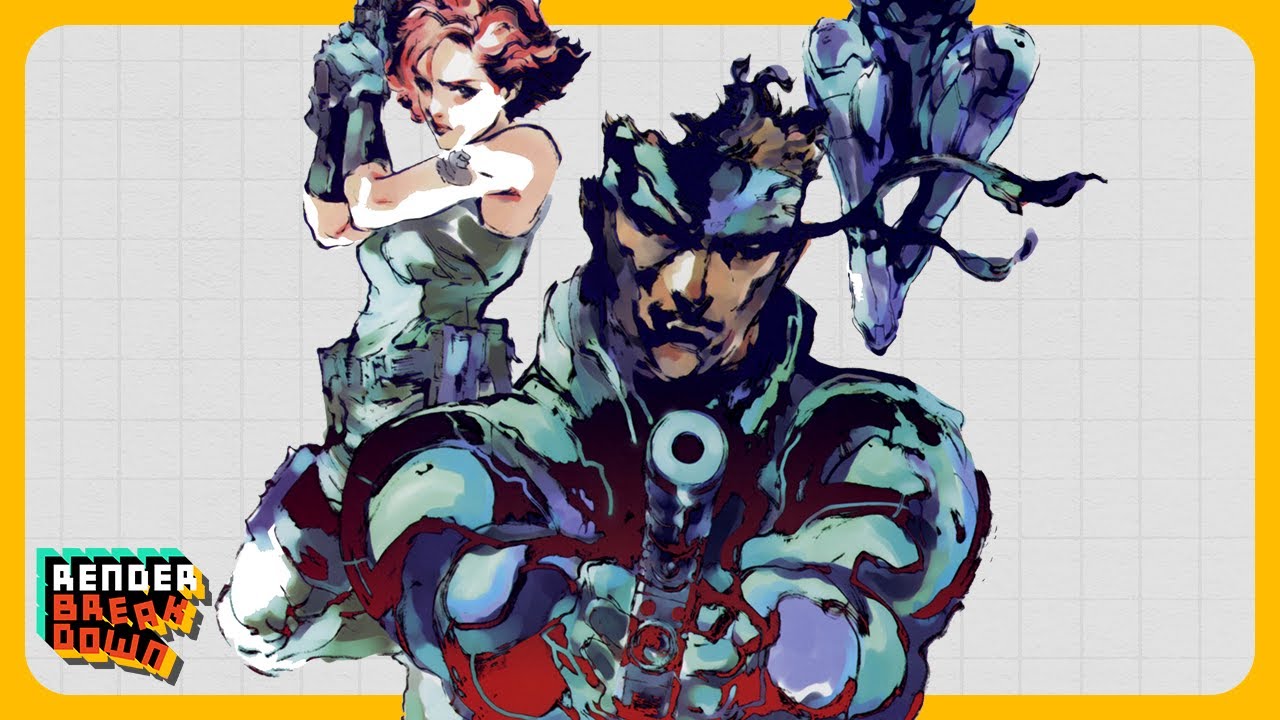 Painting in Metal Gear Solid's Unique Art Style