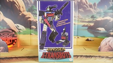Unboxing: X-Transbots MX-27B Jannsen Black, Reuploaded in 4K