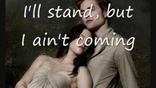 Video thumbnail of "Let me sign - Robbert pattinson - Con letra"