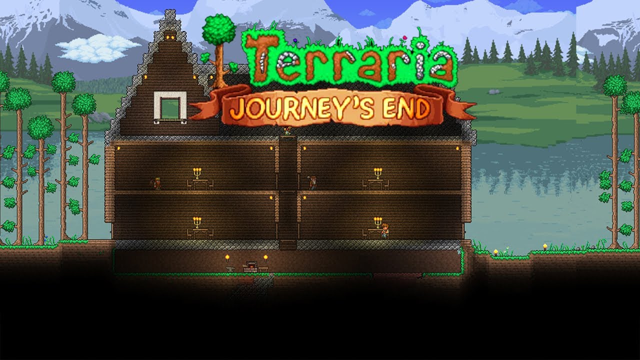 BUILDING THE ESTATE HOUSE & OUR FIRST MERCHANTS Terraria 1.