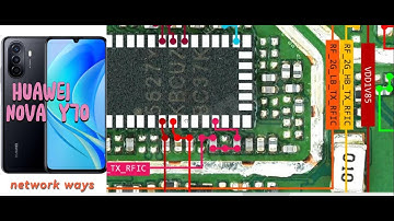 huawei nova y70 NETWORK WAYS||Borneo schematic diagram||مشكلة الشبكة في هاتف هواوي نوفا y70