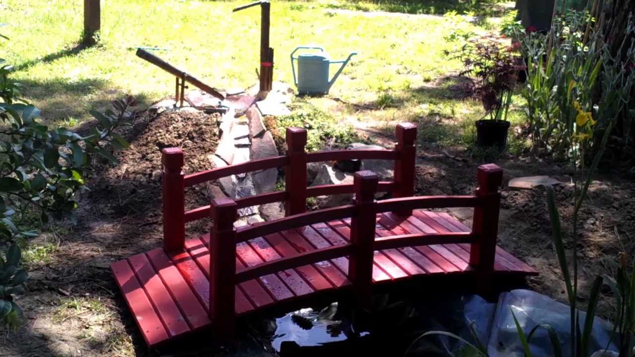 Laghetto da giardino stile giapponese. youtube Giardino con laghetto