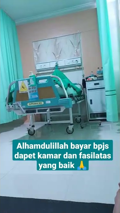 fasilitas BPJS kelas 1 , Alhamdulillah sangat baik 👍🙏