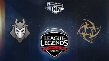 G2 vs NIP - EU LCS Summer Split 2017 W2D3 [GER]