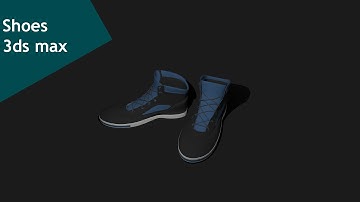 Modeling Shoes 3ds max tutorial part - 1