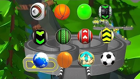 🍊 Going Balls VS Rolling Balls VS Blast Balls  Electrifying SpeedRun Gameplay Part 73