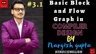 Basic Block and Flow Graph in Compiler Design | Basic Block and Flow Graph Example | PART 3.1