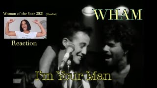 Wham! I m Your Man Directors Cut Official Video - Woman of the Year 2021 UK   Finalist Reaction