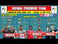 Jadwal 8 Besar Badminton Asian Games 2026 Hari Ini ~ LINE UP TIMNAS INDONESIA ~ INDONESIA vs TAIPEI