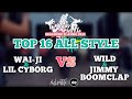 Creativ battle 2024  waiji  lil cyborg vs wild  jimmy boomclap  top 16 all style