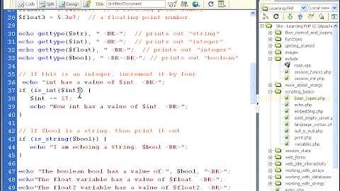 PHP Essential Training - Chapter 13 - Debugging Scripts [01 - Syntax Errors].