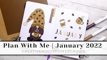 PLAN WITH ME || January 2022 Bullet Journal Setup