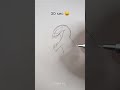 How to draw venom in 10sec 10mins 10hrs shorts